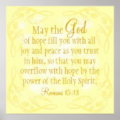 Power des Heiligen Geistesbibels Poster (Vorne)