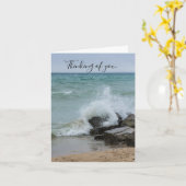 Power des Huron-Sees Denken Sie an Ihre Karte (Gelbe Blume)