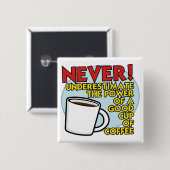 Power des Kaffee-Knopfes Button (Vorne & Hinten)
