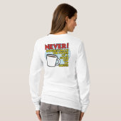 Power des Kaffees T-Shirt (Schwarz voll)