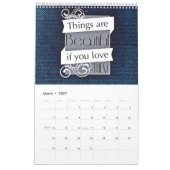 Power des Kalenders der Liebe Kalender (Mär 2027)