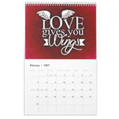 Power des Kalenders der Liebe Kalender (Feb 2027)