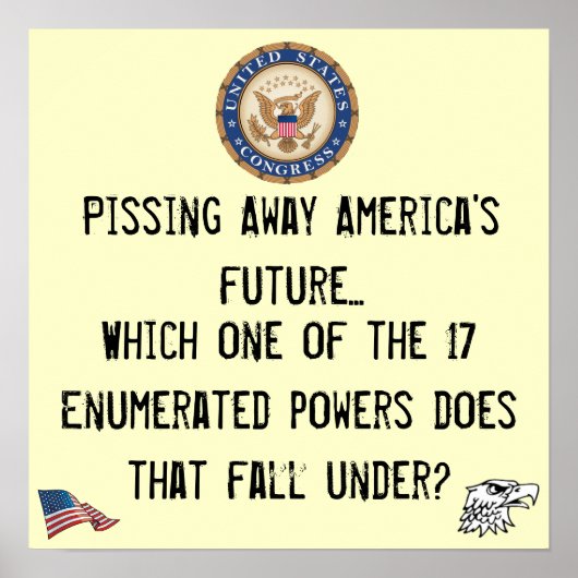 Power des Kongresses Poster (Vorne)