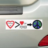 Power des Liebe-Autoaufklebers Autoaufkleber (Auf Auto)