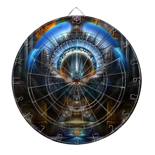 Power des Orakels Dartscheibe (vorne)