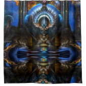 Power des Orakels Duschvorhang (Vorderseite)