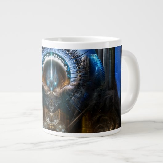 Power des Orakels Jumbo-Tasse (Vorderseite Rechts)