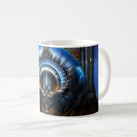 Power des Orakels Kaffeetasse (VorderseiteRechts)