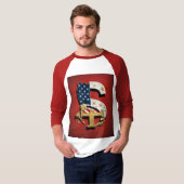 Power des Pfundes: Bitter-Dollar-Zeichen-T - Shirt (Vorne ganz)