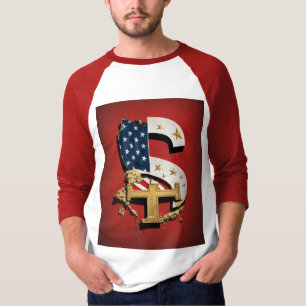Power des Pfundes: Bitter-Dollar-Zeichen-T - Shirt