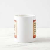 Power des positiven Denkens der Absicht n Kaffeetasse (Mittel)