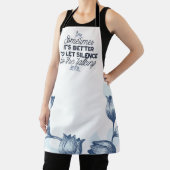 Power des Schweigens - inspirierendes Zitat Schürze (InSitu)