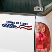 Power des Sloth-Autoaufklebers Autoaufkleber (Auf Lkw)