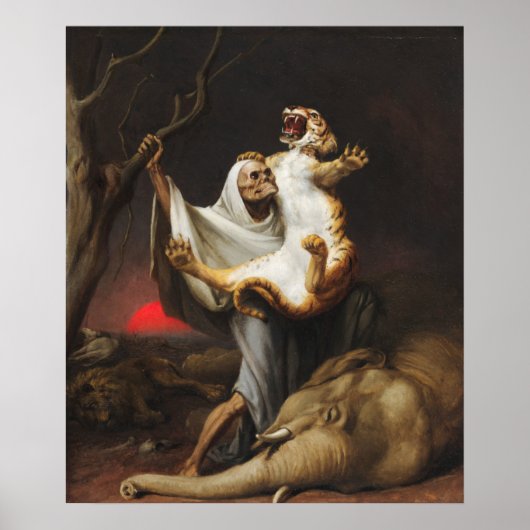 Power des Todes von William Holbrook Bard Poster (Vorne)