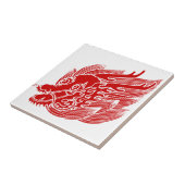 Power-Drache-Fliese Fliese (Seite)