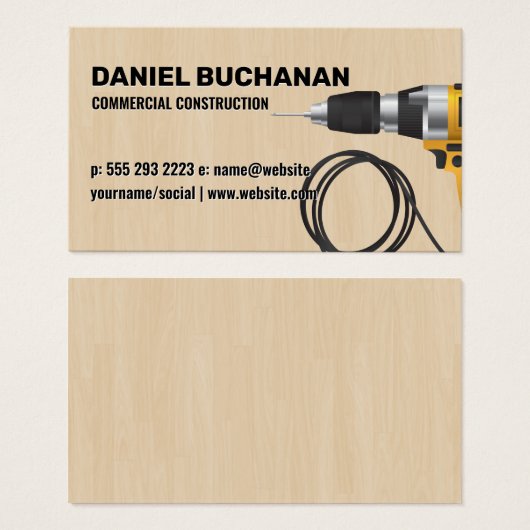 Power-Drill | Holzfußboden (Vorne & Hinten)