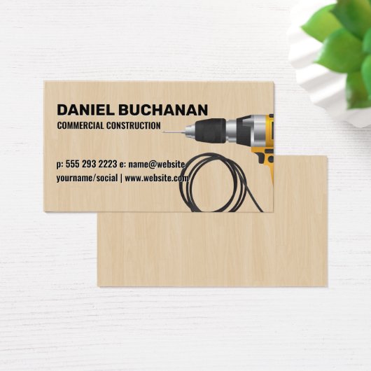 Power-Drill | Holzfußboden (Schreibtisch)