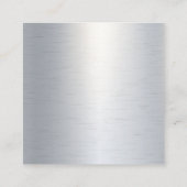 Power-Drill | Metallbürste | Rundsäge Quadratische Visitenkarte (Rückseite)