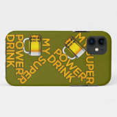 Power Drink iPhone Großkamerad Case-Mate iPhone Hülle (Rückseite (Horizontal))