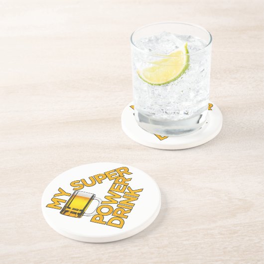 Power Drink Untersetzer (Seite)