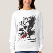 Power durch widrige Umstände Motivierend Pullover (Vorderseite)