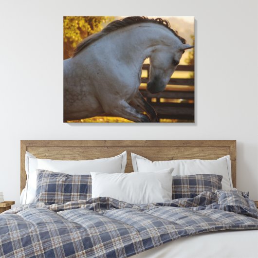 Power einer andalusischen Stute Leinwanddruck (Insitu (Schlafzimmer))