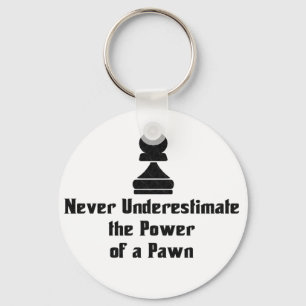 Power eines Pfandes Schlüsselanhänger