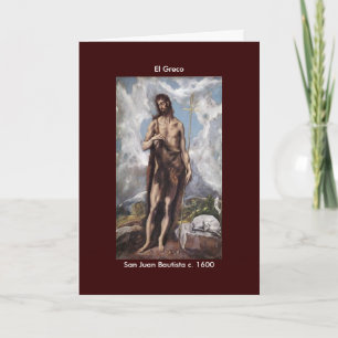 Power-EL Greco - besonders angefertigt Feiertagskarte