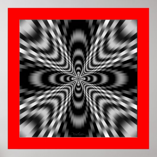 Power Emiting Cross Poster (Vorne)