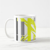 Power Energie Abstrakte Kunst Kaffeetasse (Links)