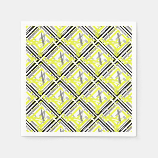 Power Energie Abstrakte Kunst Serviette (Vorderseite)