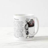 Power-Familien-Wappen Tasse (VorderseiteRechts)