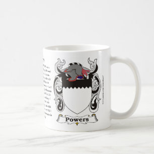Power-Familien-Wappen Tasse