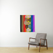 Power-Fäuste/BLM-Tapeten Wandteppich (Beispiel)