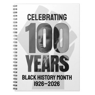 Power Fist BLACK HISTORY MONTH-JUBILÄUM Notizblock