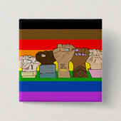 Power-Fists/BLM-Square-Taste Button (Vorderseite)