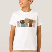 Power Fists / BLM T - Shirt (Vorderseite)