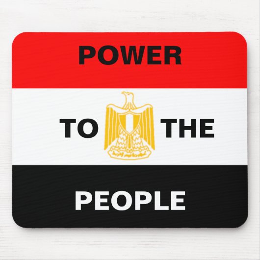 POWER FÜR DIE MENSCHEN MOUSEPAD (Vorne)