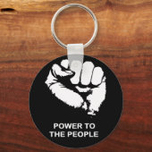Power für die Menschen Schlüsselanhänger (Vorderseite)