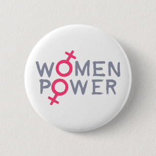 Power für Frauen Button