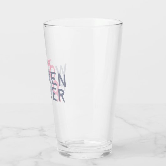 Power für Frauen Glas (Links)