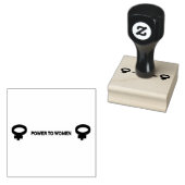 POWER FÜR FRAUEN GUMMISTEMPEL (Stempel)