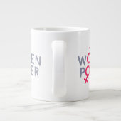 Power für Frauen Jumbo-Tasse (Rückseite)
