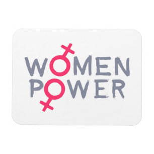 Power für Frauen Magnet
