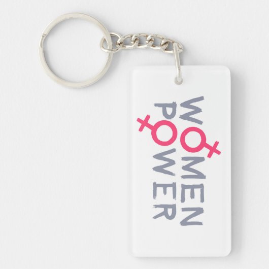 Power für Frauen Schlüsselanhänger (Vorderseite)