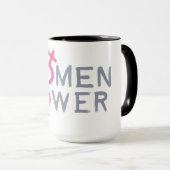 Power für Frauen Tasse (VorderseiteRechts)