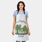 Power für grünes Gemüse Schürze (Getragen)