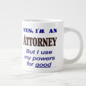 Power für gute Jumbo-Kaffee-Tasse Jumbo-Tasse (Rechts)