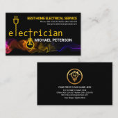 Power für kreative elektrische Stromkreise   Visitenkarte (Vorne/Hinten)