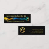 Power für kreative elektrische Stromkreisleuchte Mini Visitenkarte (Vorne/Hinten)